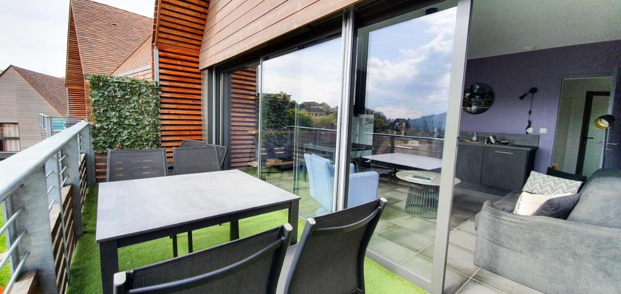 Le Coin Cosy Avec Balcon Terrasse Parking Prive Et Linge De Lit Compris Apartment Sarlat-la-Caneda Bagian luar foto