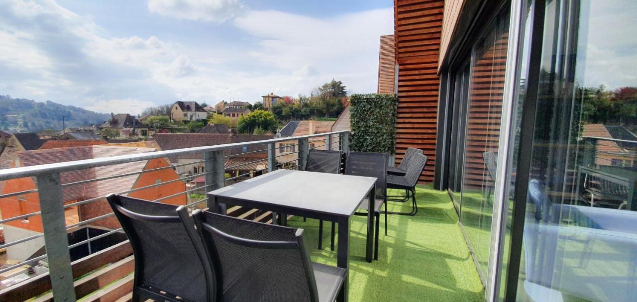 Le Coin Cosy Avec Balcon Terrasse Parking Prive Et Linge De Lit Compris Apartment Sarlat-la-Caneda Bagian luar foto