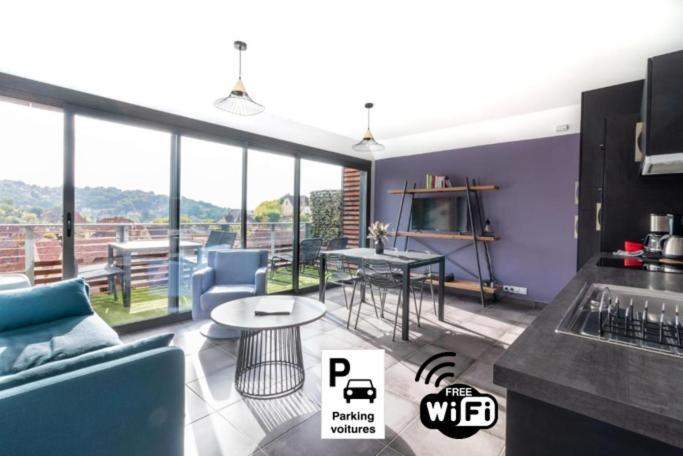 Le Coin Cosy Avec Balcon Terrasse Parking Prive Et Linge De Lit Compris Apartment Sarlat-la-Caneda Bagian luar foto